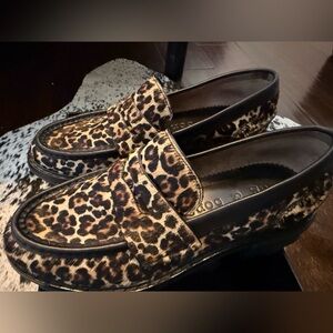 Rag & Bone Shiloh Loafers - Leopard - Size 7